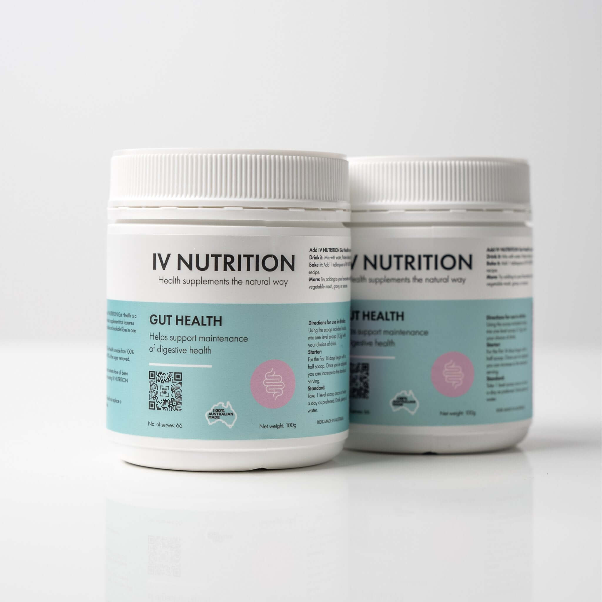 Gut Health - 2 Pack Bundle gut health fiber supplement gut health supplement