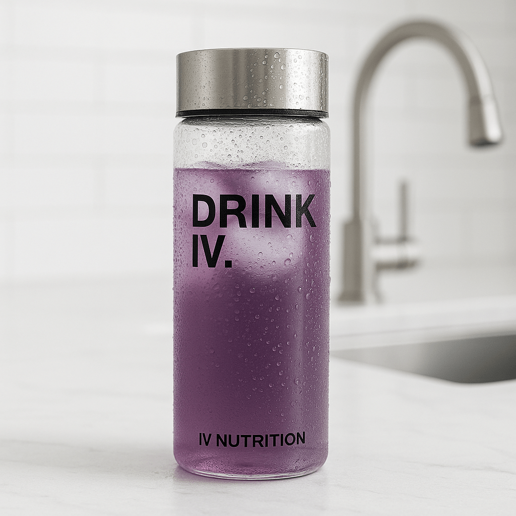IV Nutrition Premium Borosilicate Glass Water Bottle™ - IV Nutrition
